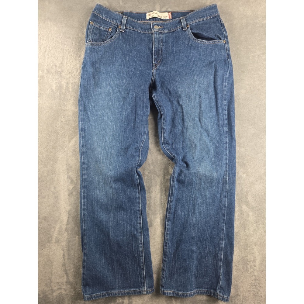 Levi's 515 Nouveau Boot Cut Women's Size 18 S MSR (37×31) Medium Blue Wash...